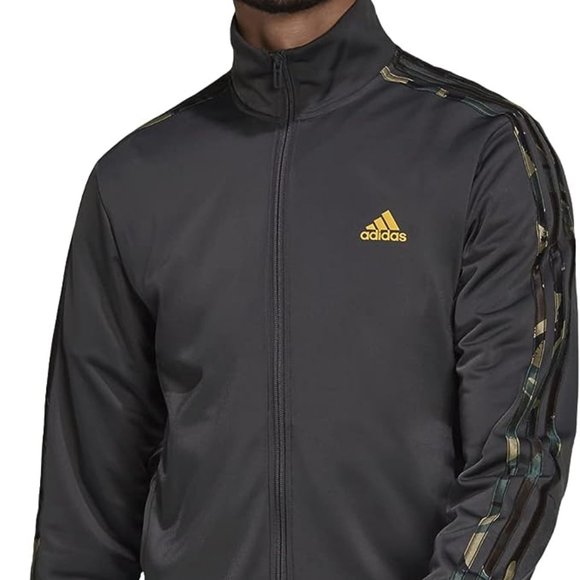 Track Jacket Black And Gold Adidas Mens Adidas Mexico Gold
